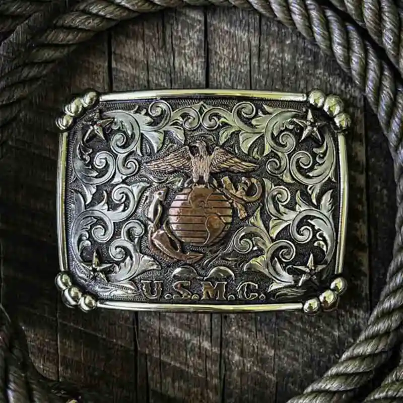 Marine Corps Belt Buckle - Military Belt Buckles Gallery